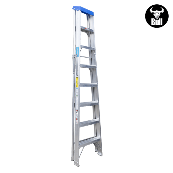 ESCALERA ALUMINIO TIJERA SIMPLE ACCESO 8P 113KG 2.44m ATS113-8I AMERICAN BULL - imagen 4