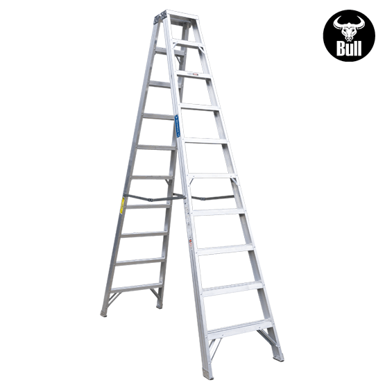 ESCALERA ALUMINIO TIJERA DOBLE ACCESO 10P 150KG 3.05m ATD150-10IA AMERICAN BULL - imagen 2