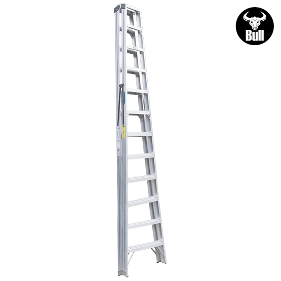 ESCALERA ALUMINIO TIJERA DOBLE ACCESO 12P 150KG 3.66m ATD150-12IA AMERICAN BULL - imagen 4
