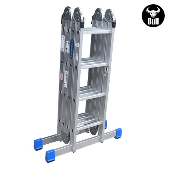 ESCALERA ALUMINIO MULTIUSOS 16P 150KG AM150-16IA AMERICAN BULL - imagen 4