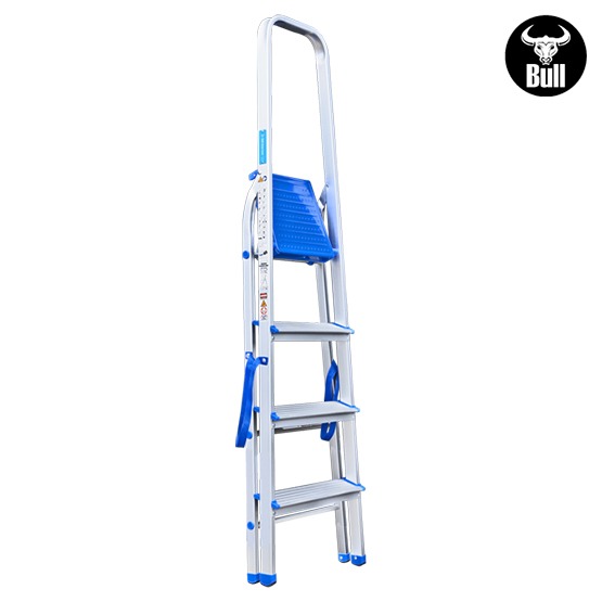 ESCALERA ALUMINIO TIPO BANQUETA 4P 150KG 0.84m AB150-4IA AMERICAN BULL - imagen 4