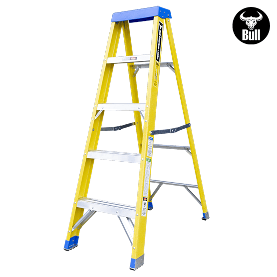 ESCALERA FIBRA SIMPLE ACCESO 5P 113KG 1.53m FTS113-5I AMERICAN BULL - imagen 3