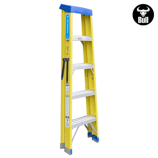 ESCALERA FIBRA SIMPLE ACCESO 5P 113KG 1.53m FTS113-5I AMERICAN BULL - imagen 4