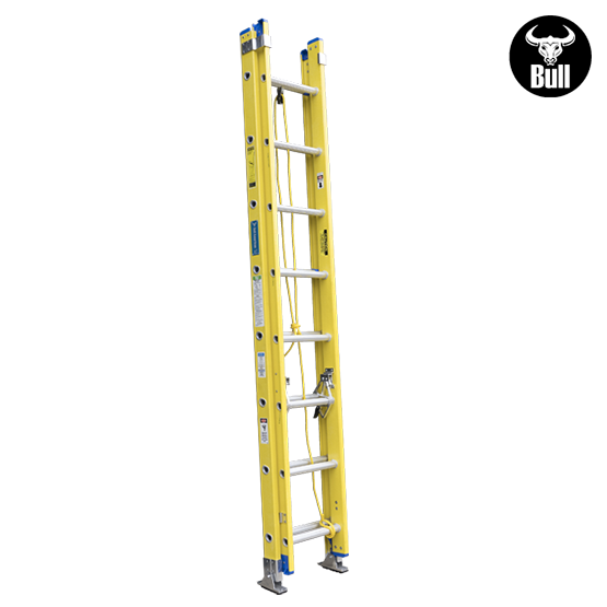 ESCALERA FIBRA TELESCOPICA 16P 102KG 4.14m FTT102-16II AMERICAN BULL - imagen 3