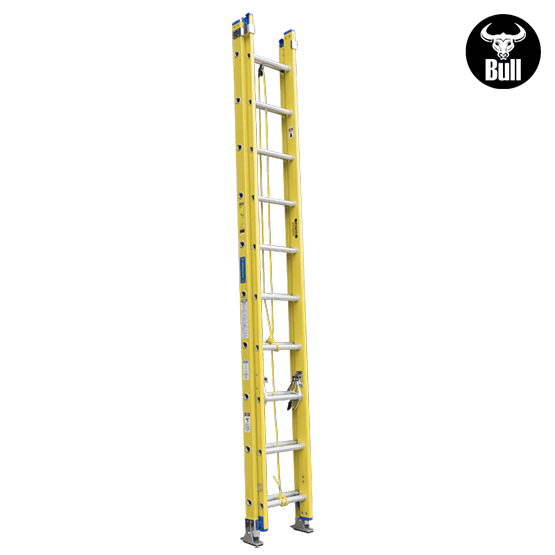 ESCALERA FIBRA TELESCOPICA 20P 102KG 5.37m FTT102-20II AMERICAN BULL - imagen 3