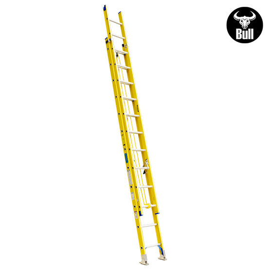 ESCALERA FIBRA TELESCOPICA 24P 102KG 6.59m FTT102-24II AMERICAN BULL - imagen 2