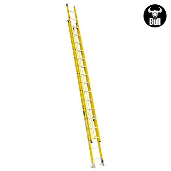 ESCALERA FIBRA TELESCOPICA 32P 113KG 9.02m FTT113-32I AMERICAN BULL - imagen 2