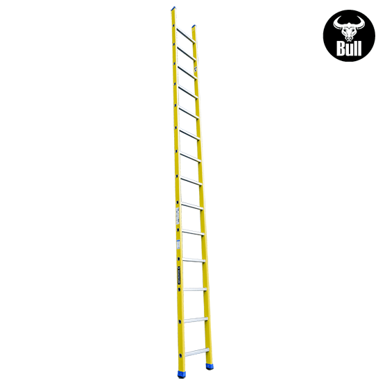 ESCALERA FIBRA TIPO ARRIMO 14P 150KG 4.27m FA150-14IA AMERICAN BULL - imagen 3