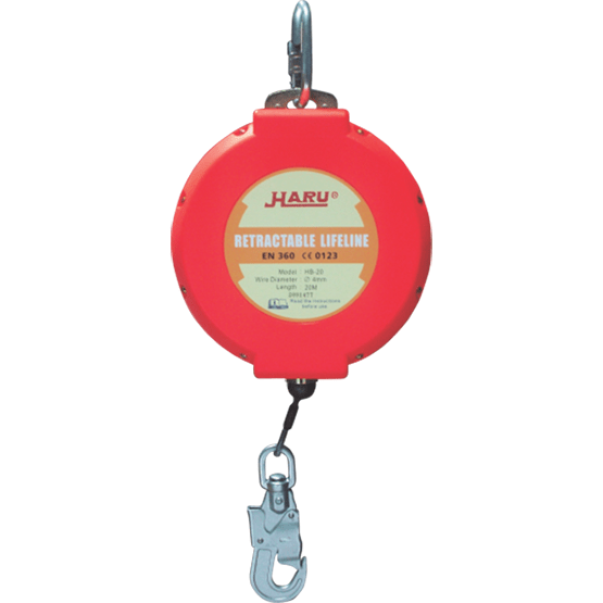 RETRÁCTIL C/CABLE + Gancho D.S. + Carabinero - imagen 1