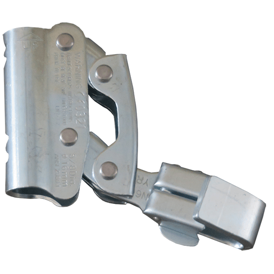FRENO SALVACAIDAS P/SOGA 5/8" ANSI ACERO C/CONECTOR - imagen 1