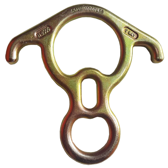 DESCENSOR ACERO TIPO "8" P/SOGA 3/8" a 5/8" - imagen 1