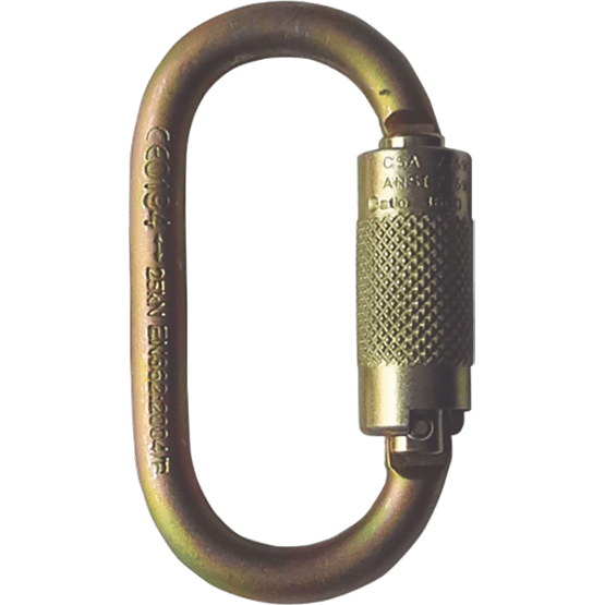CARABINERO ACERO APERTURA 15mm ANSI DOBLE SEGURO GIRATORIO - imagen 1