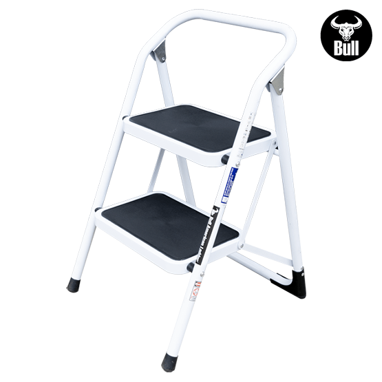 ESCALERA ALUMINIO TIPO TABURETE 2P 150KG 0.46m ST150-2IA AMERICAN BULL - imagen 3