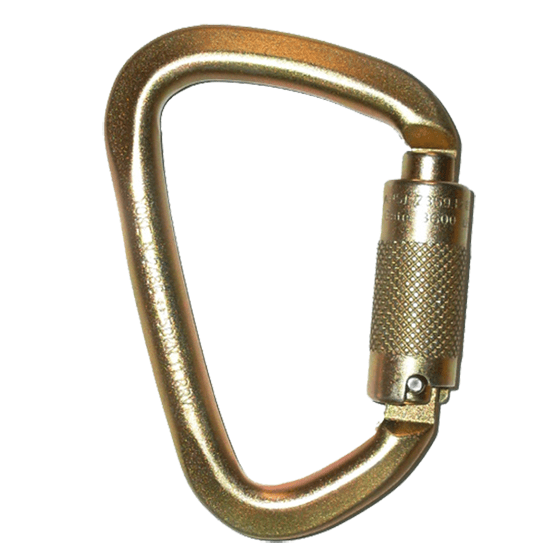 CARABINERO ACERO APERTURA 24mm ANSI TRIPLE SEGURO GIRATORIO