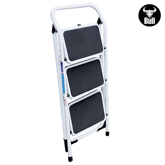 ESCALERA ALUMINIO TIPO TABURETE 3P 150KG 0.69m ST150-3IA AMERICAN BULL - imagen 4