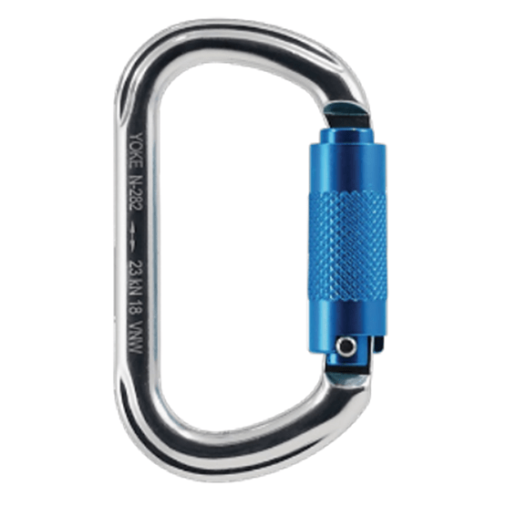 CARABINERO ALUMINIO APERTURA 18mm DOBLE SEGURO GIRATORIO - imagen 1