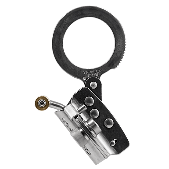FRENO SALVACAIDAS P/SOGA 5/8" ANSI INOX + LINEA C/ABSORVEDOR DE IMPACTO - imagen 1