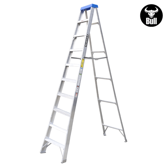 ESCALERA ALUMINIO TIJERA SIMPLE ACCESO 10P 136KG 3.05m ATS136-10IA AMERICAN BULL - imagen 3