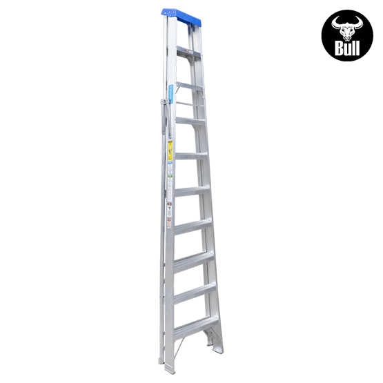 ESCALERA ALUMINIO TIJERA SIMPLE ACCESO 10P 136KG 3.05m ATS136-10IA AMERICAN BULL - imagen 4