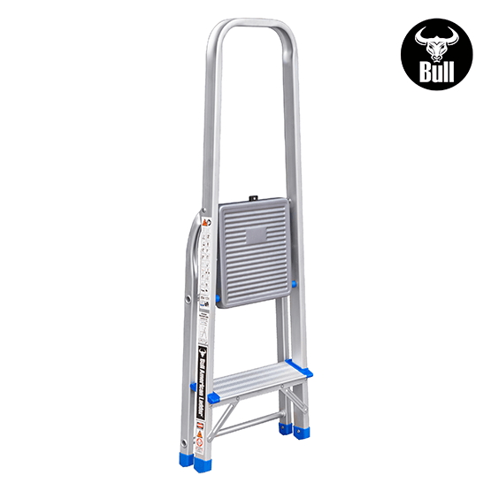 ESCALERA ALUMINIO TIPO BANQUETA 2P 150KG 0.40m EAB150-2IA AMERICAN BULL - imagen 2