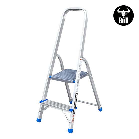 ESCALERA ALUMINIO TIPO BANQUETA 2P 150KG 0.40m EAB150-2IA AMERICAN BULL - imagen 3