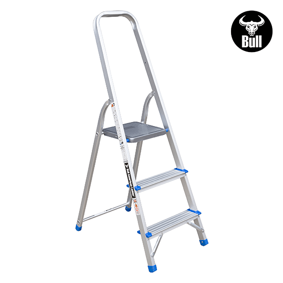 ESCALERA ALUMINIO TIPO BANQUETA 3P 150KG 0.62m EAB150-3IA AMERICAN BULL - imagen 3