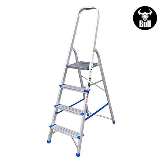 ESCALERA ALUMINIO TIPO BANQUETA 4P 150KG 0.84m EAB150-4IA AMERICAN BULL - imagen 4