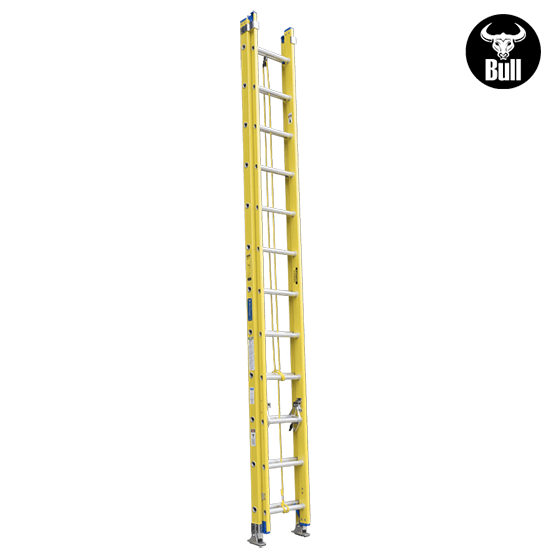 ESCALERA FIBRA TELESCOPICA 24P 136KG 6.59m FTT136-24IA AMERICAN BULL - imagen 3