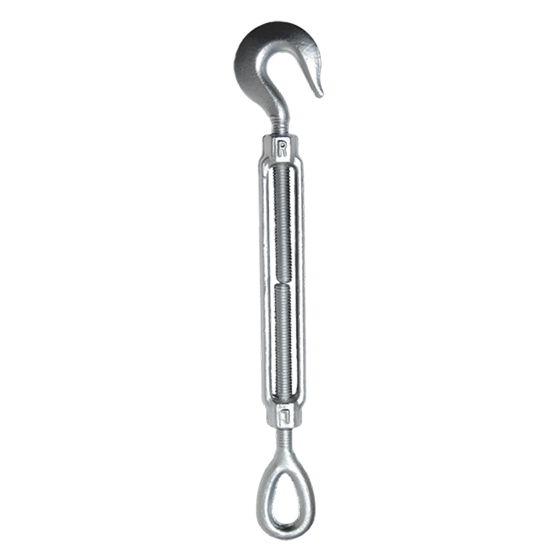 TEMPLADOR DE ACERO FORJADO OJO-GANCHO G-225 5/8" X 12" 2250L SLR