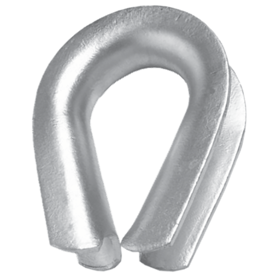 GUARDACABLE DE ACERO FORJADO G-414 3/8" SLR