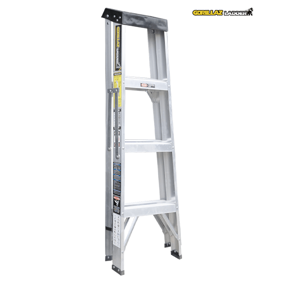 ESCALERA ALUMINIO TIJERA SIMPLE 1.22m GATS4-III GORILLAZ 90KG - imagen 4