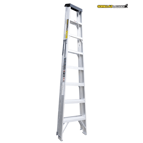 ESCALERA ALUMINIO TIJERA SIMPLE 2.44m GATS8-II GORILLAZ 102KG - imagen 4