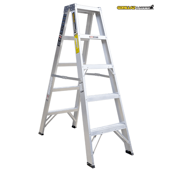 ESCALERA ALUMINIO TIJERA DOBLE 1.53m GATD5-II GORILLAZ 102KG - imagen 2
