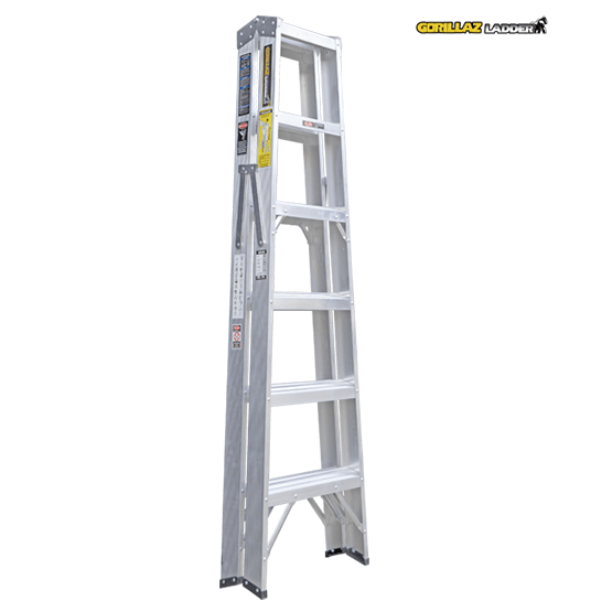 ESCALERA ALUMINIO TIJERA DOBLE 1.83m GATD6-II GORILLAZ 102KG - imagen 4