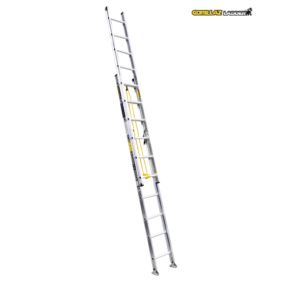 ESCALERA ALUMINIO EXTENSION 5.28m GATT20-III GORILLAZ 90KG - imagen 2