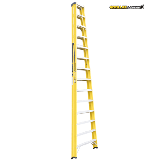 ESCALERA FIBRA TIJERA DOBLE 4.27m GFTD14-IA GORILLAZ 150KG - imagen 4