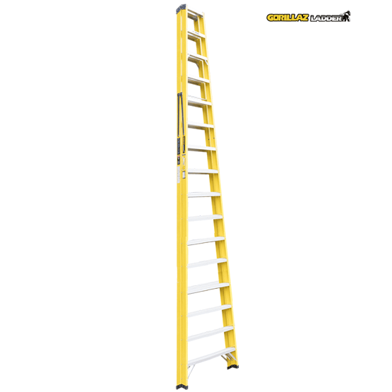 ESCALERA FIBRA TIJERA DOBLE 4.88m GFTD16-IA GORILLAZ 150KG - imagen 4