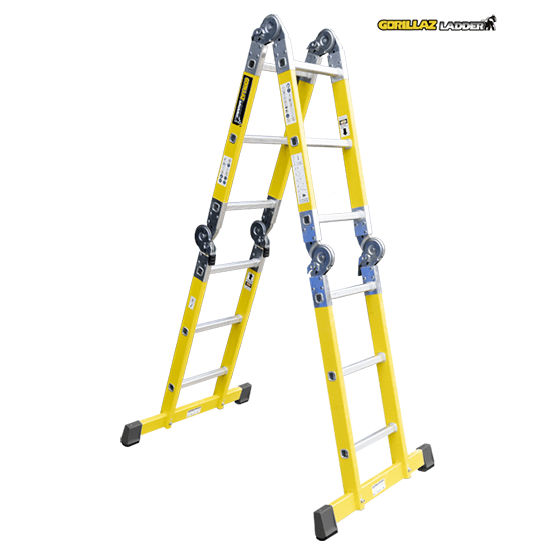ESCALERA FIBRA MULTIPROPOSITO GFM12-IA+P GORILLAZ 150KG - imagen 3