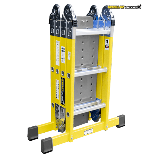 ESCALERA FIBRA MULTIPROPOSITO GFM12-IA+P GORILLAZ 150KG - imagen 5