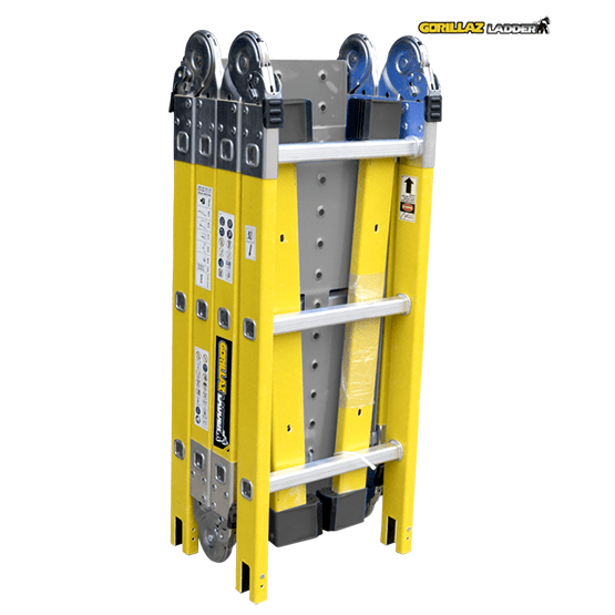 ESCALERA FIBRA MULTIPROPOSITO GFM12-IA+P GORILLAZ 150KG - imagen 6