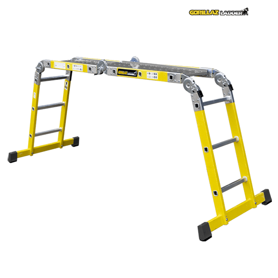 ESCALERA FIBRA MULTIPROPOSITO GFM12-IA+P GORILLAZ 150KG - imagen 7