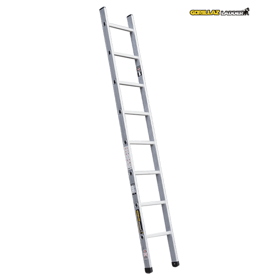 ESCALERA ALUMINIO DE APOYO 2.27m GAA8-IA GORILLAZ 150KG - imagen 2