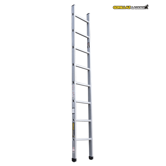ESCALERA ALUMINIO DE APOYO 2.27m GAA8-IA GORILLAZ 150KG - imagen 3