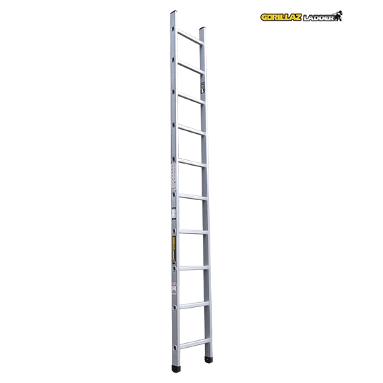 ESCALERA ALUMINIO DE APOYO 2.85m GAA10-IA GORILLAZ 150KG - imagen 3