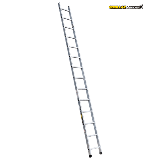 ESCALERA ALUMINIO DE APOYO 3.97m GAA14-IA GORILLAZ 150KG - imagen 2