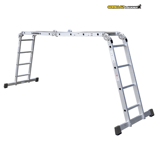ESCALERA ALUMINIO MULTIPROPOSITO GAM16-IA+P GORILLAZ 150KG - imagen 7