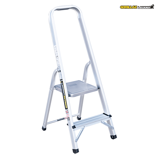 ESCALERA ALUMINIO BANQUETA 0.40m GAB2-IA GORILLAZ 150KG - imagen 2
