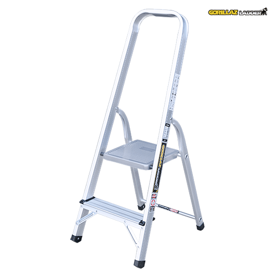 ESCALERA ALUMINIO BANQUETA 0.40m GAB2-IA GORILLAZ 150KG - imagen 3