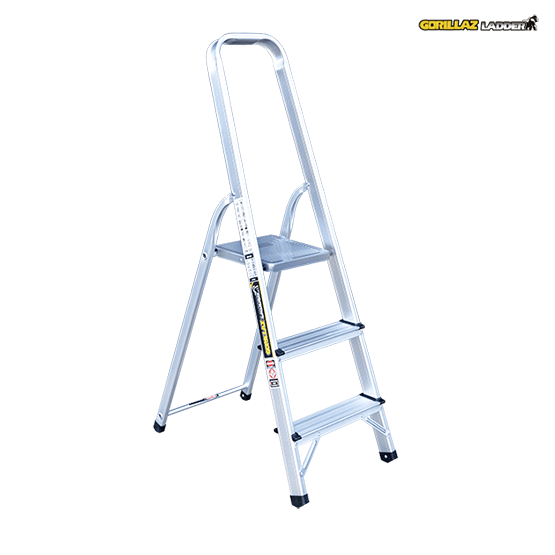ESCALERA ALUMINIO BANQUETA 0.62m GAB3-IA GORILLAZ 150KG - imagen 2