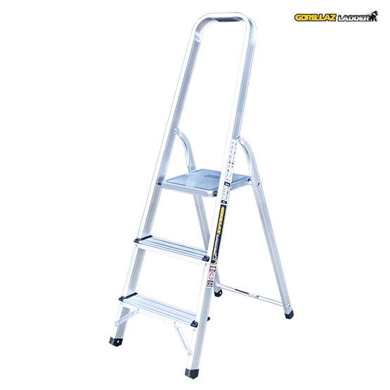 ESCALERA ALUMINIO BANQUETA 0.62m GAB3-IA GORILLAZ 150KG - imagen 3